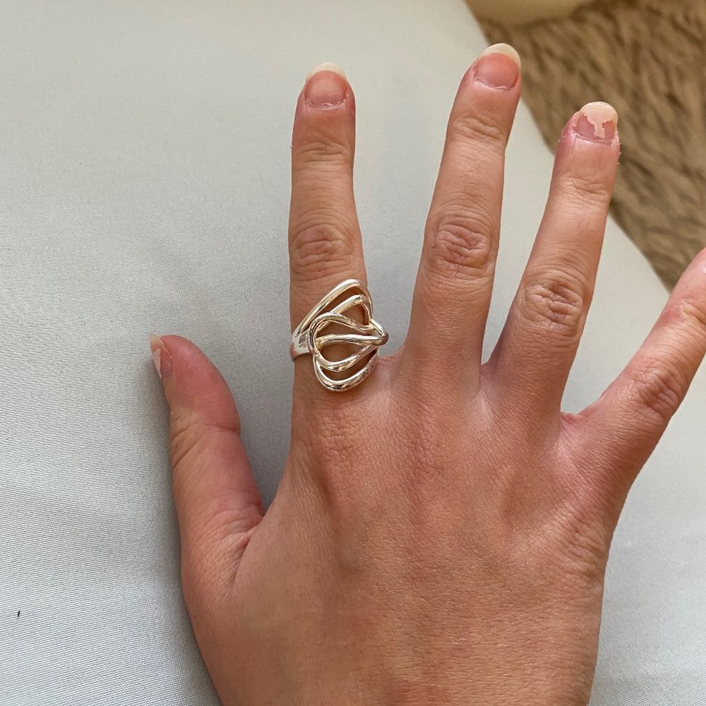 Sterling Silver Statement Ring - image 5